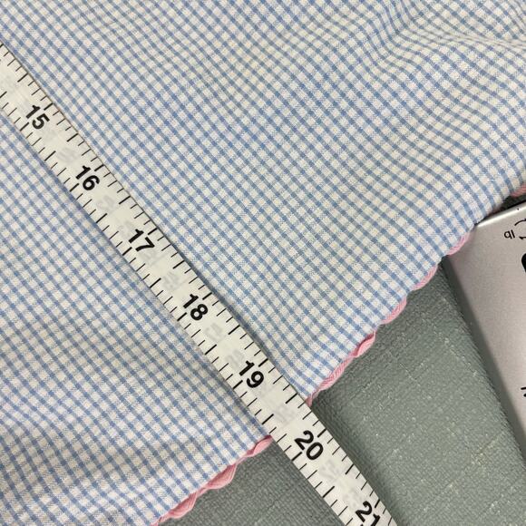 The Bailey Boys Blue Gingham Applique Ice Cream Dress 4T USA - Picture 10 of 11